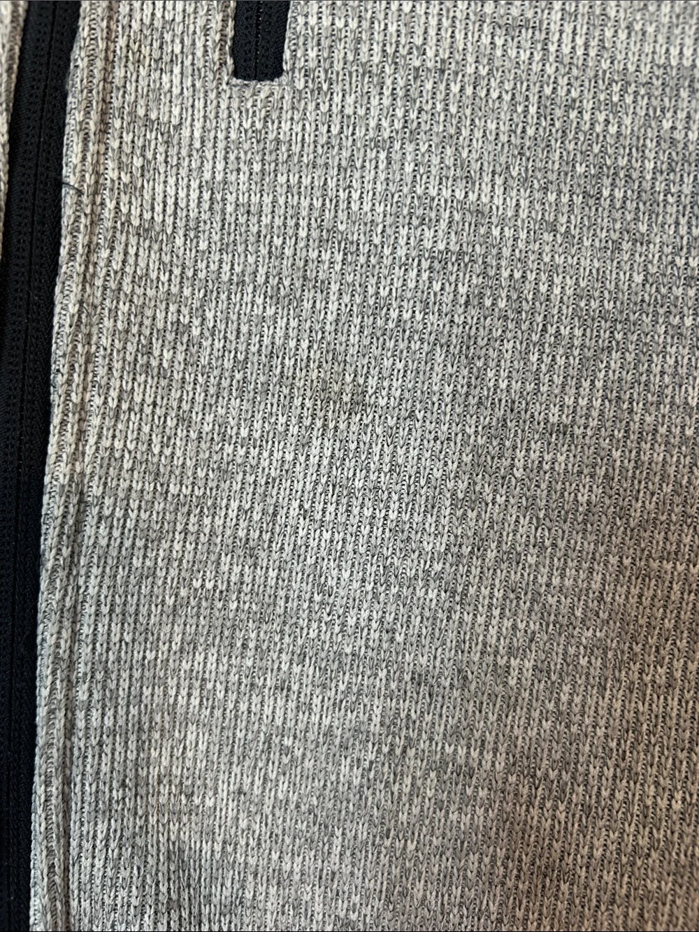 Faded Glory 3x Gray and Black Men's Full-Zip jacket